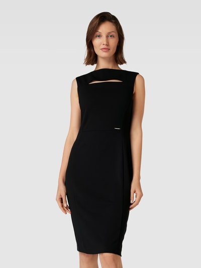 Calvin Klein Womenswear Minikleid mit Cut Out Modell 'SCUBA' Black 4