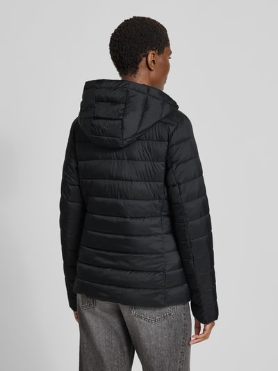 Jake*s Casual Gewatteerd jack met capuchon Zwart - 5