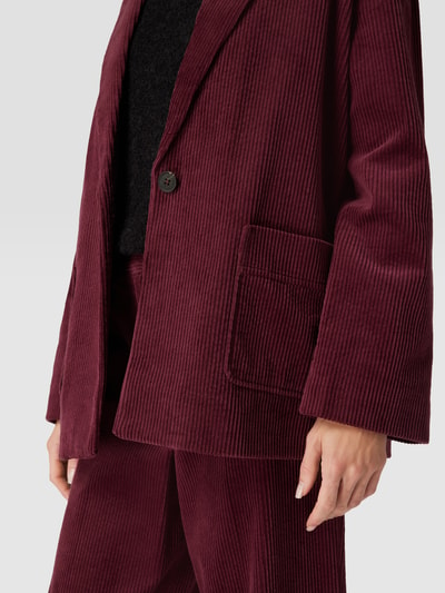 Christian Berg Woman Blazer in Ripp-Optik Bordeaux 3