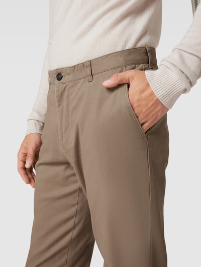 Christian Berg Men Thermohose mit Eingrifftaschen Hellbraun 3