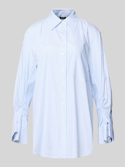 JOOP! Overhemdblouse met knoopsluiting, model 'Benice' Lichtblauw - 2