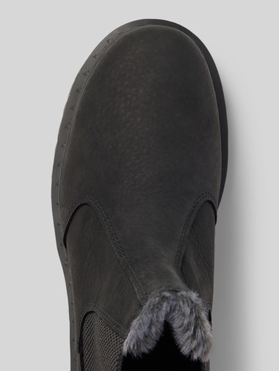 Dr. Martens Boots van leer met elastische inzetten Zwart - 3