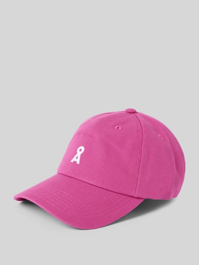 Armedangels Basecap mit Label-Stitching Modell 'YENAAS' Pink 1