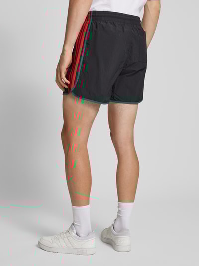 adidas Originals Szorty z elastycznym pasem model ‘SPRINTER’ Czarny 5