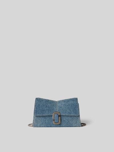 Marc Jacobs Portemonnaie mit Ziersteinbesatz Hellblau 2