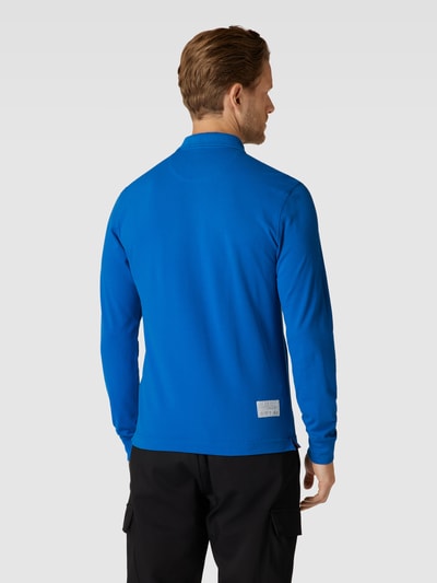 La Martina Poloshirt mit Logo-Stitching Blau 5