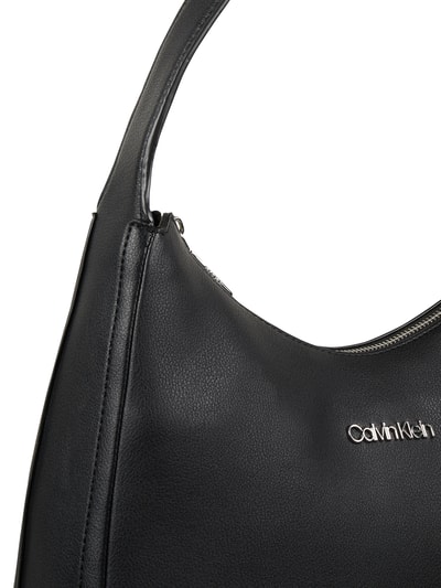 CK Calvin Klein Hobo Bag in Leder-Optik Black 6