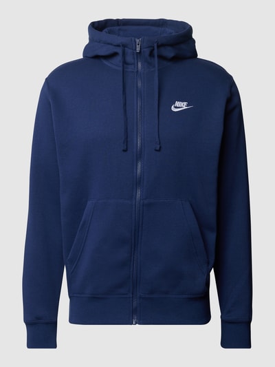 Nike Sweatjack met geborduurd logo Marineblauw - 2