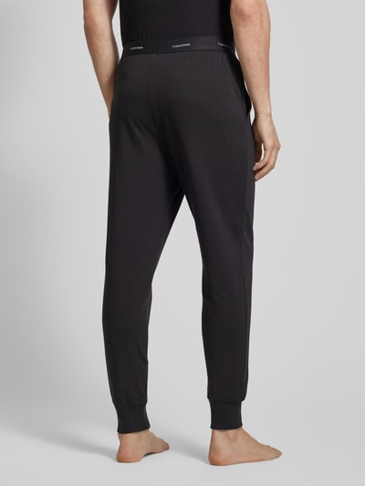 Calvin Klein Underwear Regular Fit Sweatpants mit Label-Bund Black 5