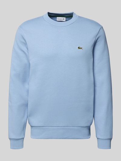 Lacoste Bluza Klasyka o klasycznym kroju z mieszanki bawełny Błękitny 2