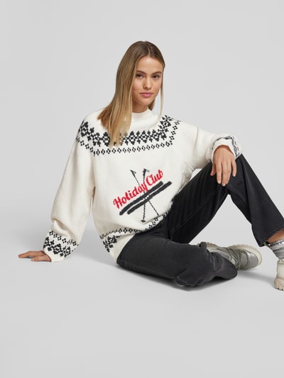 LeGer by Lena Gercke Strickpullover mit Raglanärmeln Modell 'Isabeau' Offwhite 3