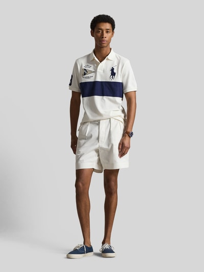 Polo Ralph Lauren Koszulka polo o kroju relaxed fit z czystej bawełny z paskami w kontrastowym kolorze Granatowy 1