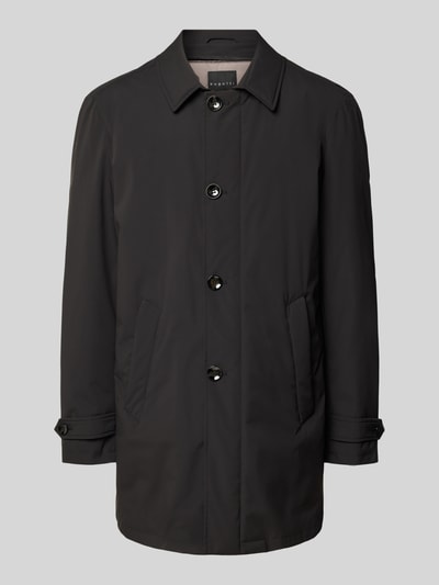 bugatti Mantel mit Kentkragen BLACK 2