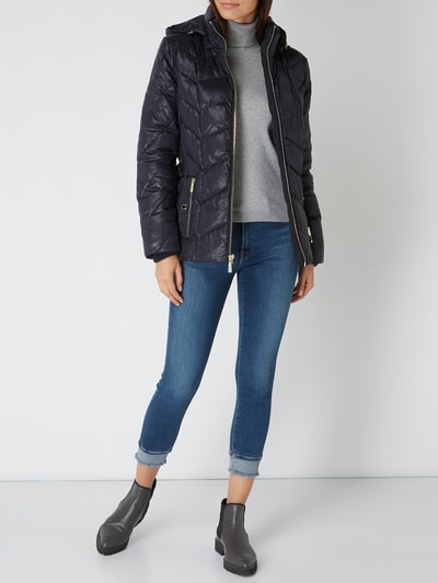 MICHAEL Michael Kors Daunenjacke mit Taillengürtel  Marineblau 1