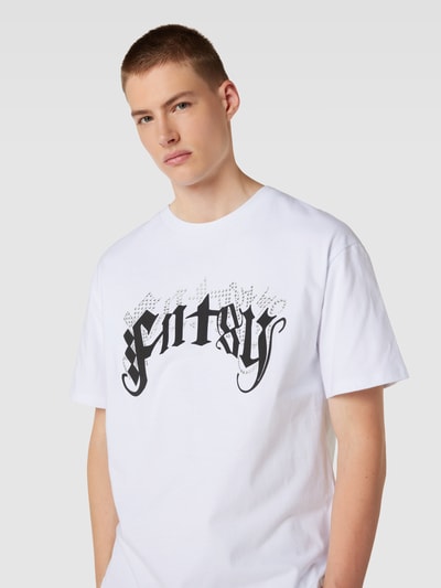 FNTSY T-shirt z nadrukiem z logo Biały 3