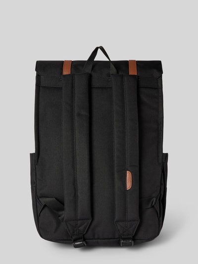 Herschel Rugzak met labelpatch, model 'Survey' Zwart - 4