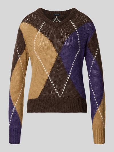 JOOP! Regular Fit Pullover mit Alpaka-Woll-Anteil Modell 'Karga' Purple 1