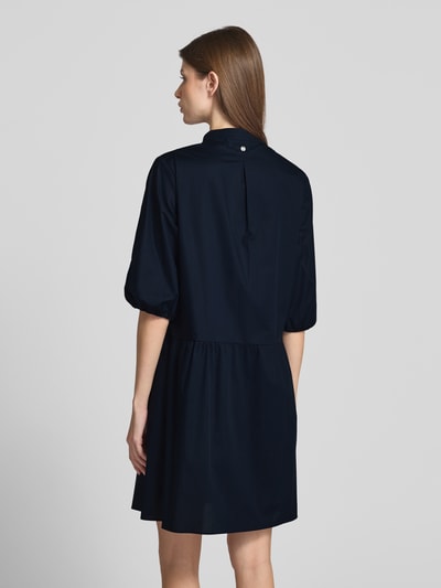 Marc Cain Knielanges Hemdblusenkleid mit Knopfleiste Marine 5