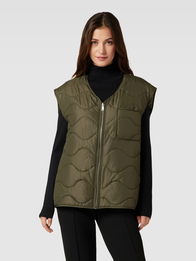 JAKE*S STUDIO WOMAN Bodywarmer met ritssluiting Rietgroen - 4