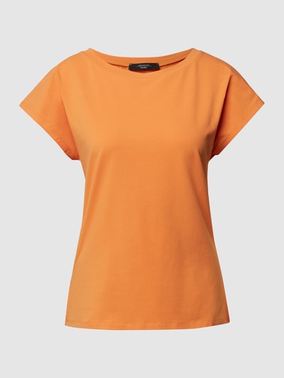 Weekend Max Mara T-shirt met ronde hals, model 'Multie' Oranje - 2