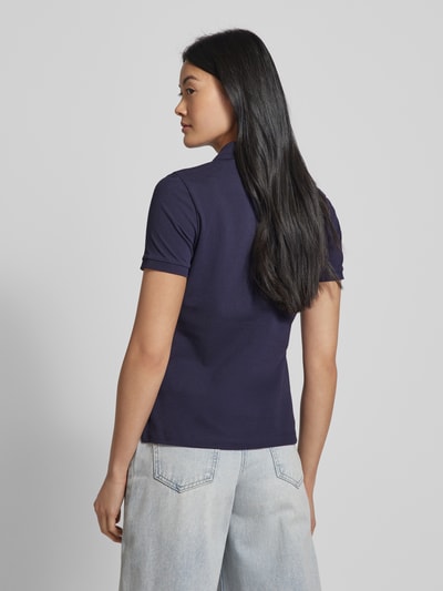 GANT Regular Fit Poloshirt im unifarbenen Design Marine 5