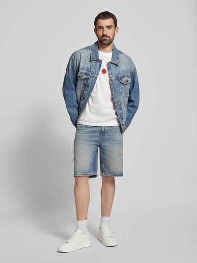 HUGO Jeansshorts mit 5-Pocket-Design Jeansblau 1