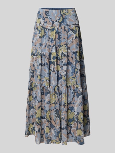 Lauren Ralph Lauren Maxirock im Stufen-Look Modell 'PAULDINA' Blau 2