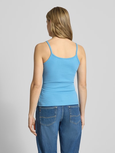 Marc O'Polo DENIM Slim Fit Trägertop aus Baumwoll-Mix Rauchblau 5