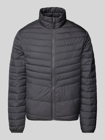 Jack & Jones Gewatteerd jack met opstaande kraag, model 'STATE' Antraciet - 2