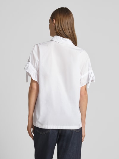 Christian Berg Woman Hemdbluse mit Knopfleiste Weiss 5