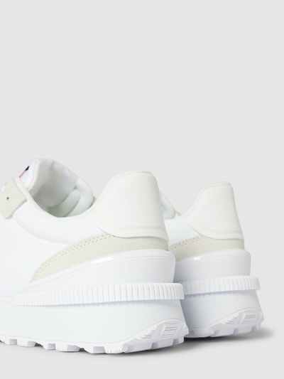 Tommy Jeans Sneaker aus Leder mit Label-Details Modell 'TECH RUNNER' Weiss 2