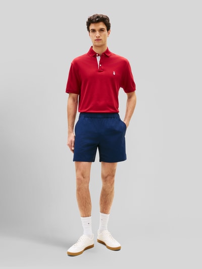 Tommy Hilfiger Regular Fit Shorts aus seesucker Modell 'DOVER' Dunkelblau 1