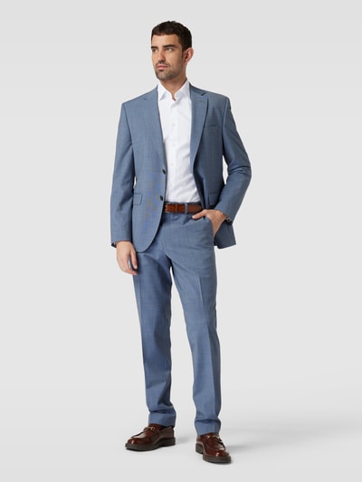 Tommy Hilfiger Tailored Regular Fit Business-Hemd mit Allover-Muster Weiss 1