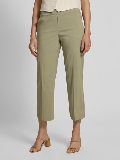 STEHMANN Regular Fit Caprihose mit Eingrifftaschen Modell 'FENJA2' Schilf 4