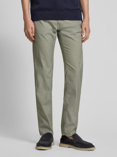 Pierre Cardin Tapered Fit Chino mit Strukturmuster Modell 'Lyon' Hellblau 4