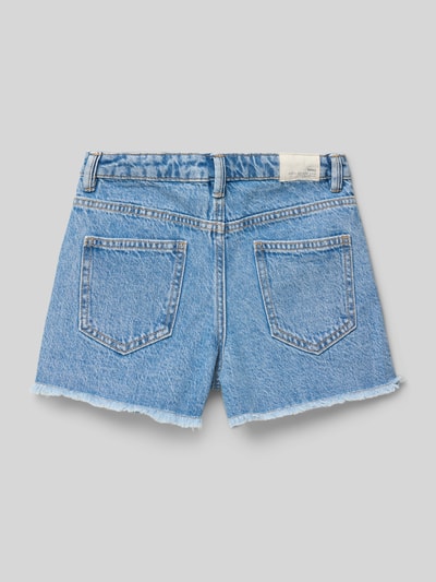 Mango Regular Fit Jeansshorts im 5-Pocket-Design Modell 'isa' Blau 3