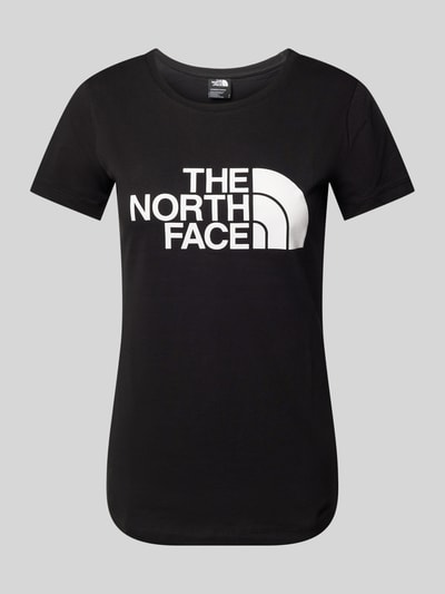 The North Face T-Shirt mit Label-Print Modell 'EASY' Black 1