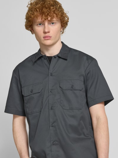 Dickies Freizeithemd mit Knopfleiste Anthrazit 3