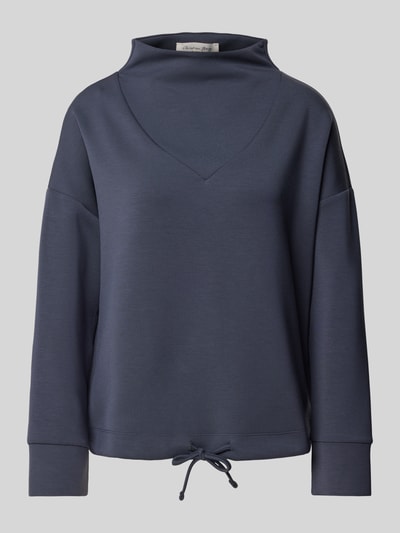 Christian Berg Woman Sweatshirt mit Turtleneck Dunkelgrau 2