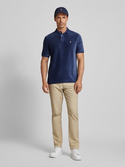 Polo Ralph Lauren Poloshirt mit Label-Stitching Marine 1