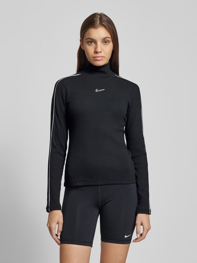 Nike Longsleeve in Ripp-Optik Black 4