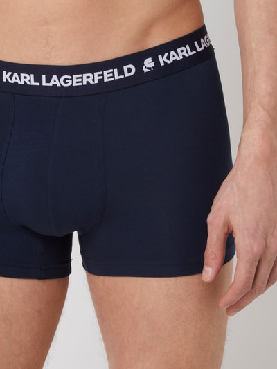 Karl Lagerfeld Boxershort met stretch in set van 3 Donkergrijs - 2