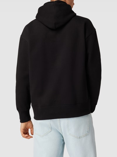 Tommy Jeans Hoodie mit Label-Stitching Modell 'RLXD COLLEGE 85 HOODI' Black 5