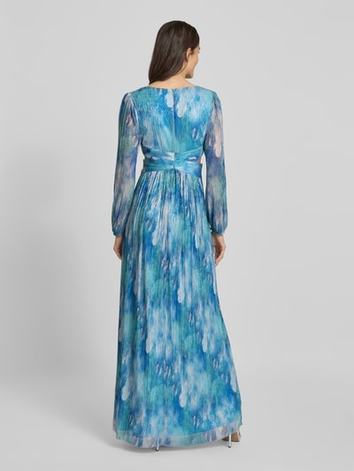 Swing Abendkleid mit Effektgarn Ocean 5