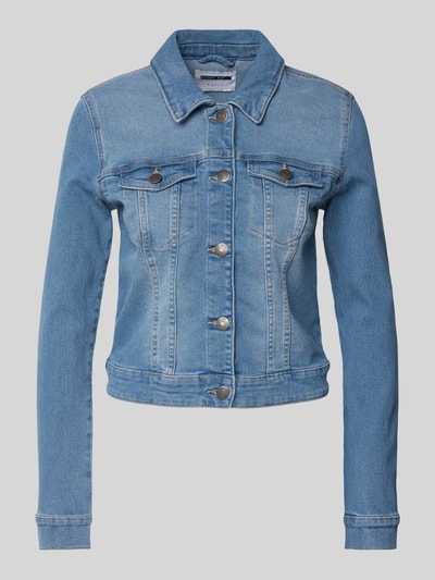 Noisy May Jeansjacke mit Brustpattentaschen Modell 'DEBRA' Jeansblau 2