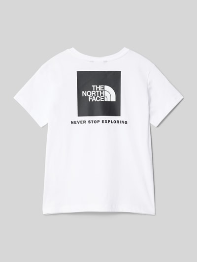 The North Face T-Shirt aus reiner Baumwolle Weiss 3