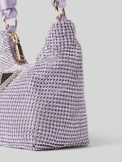 Guess Hobo Bag mit Ziersteinbesatz Modell 'LUA' Lavender 3