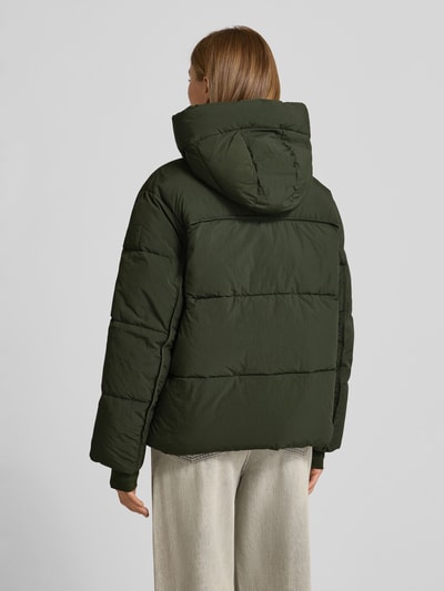 MOS MOSH Gewatteerd jack met capuchon, model 'Ollie' Donkergroen - 5