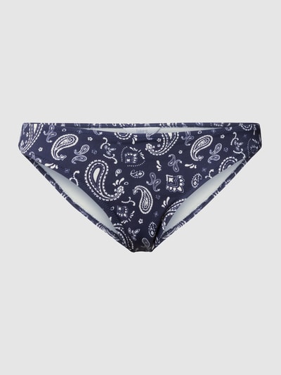 Jake*s Casual Bikinibroekje met all-over motief Marineblauw - 2