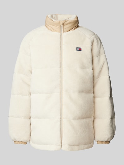 Tommy Jeans Jacke mit Teddyfell Offwhite 2